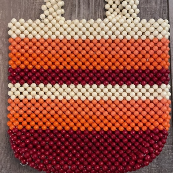 Urban Outfitters Multicolored Mini Beaded Tote - Picture 9 of 14
